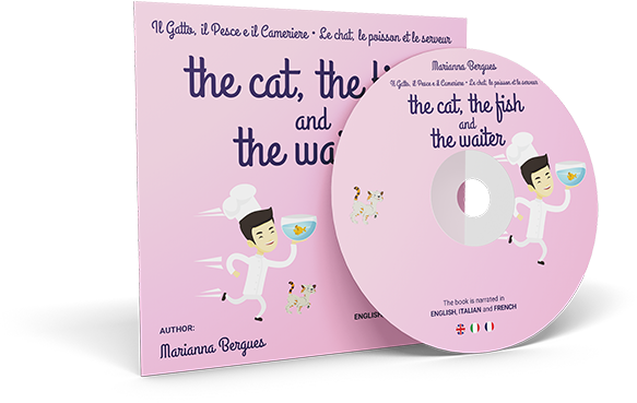 The Cat, the Fish and the Waiter (English, Italian and French Edition)